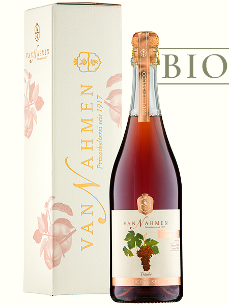 Geschenk Frucht-Secco Traube Bio