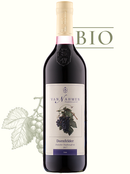 Dornfelder Traubensaft rot Bio