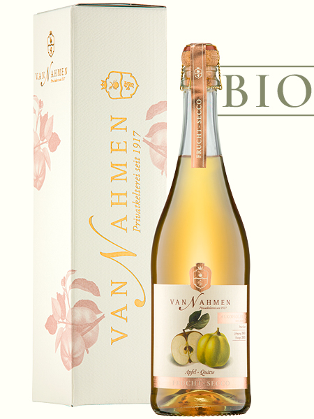 Geschenk Frucht-Secco Apfel-Quitte Bio