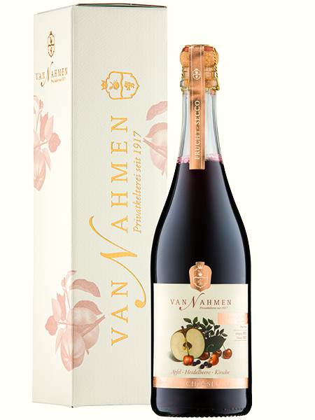 Geschenk Frucht-Secco Apfel-Heidelbeere-Kirsche