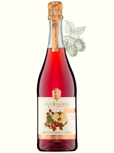 Frucht-Secco Apfel-Rote Johannisbeere-Himbeere