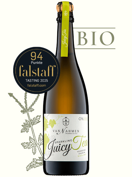 Sparkling Juicy Tea Verbene-Jasmin-Riesling Bio