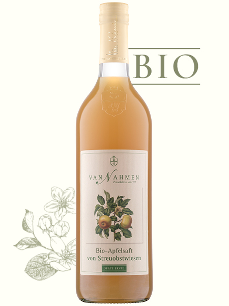 Bio Apfelsaft von Streuobstwiesen